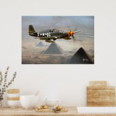 「カラスとピラミッド」 ポスター (キッチン)