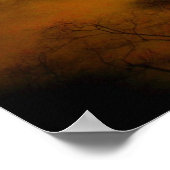 カラスと不吉な空 ポスター (角)