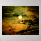 カラスと不吉な空 ポスター (正面)