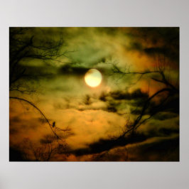 カラスと不吉な空 ポスター