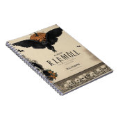 カラスと不気味スカルで雰囲気を味わう ノートブック (右側)