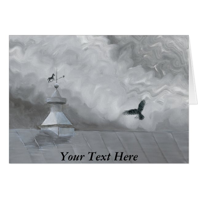 カラスと天気予報 (正面横)