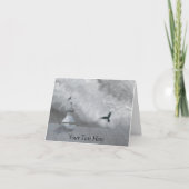 カラスと天気予報 カード (正面)