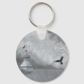 カラスと天気予報 キーホルダー (裏面)