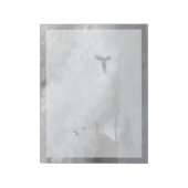 カラスと天気予報 ノートパッド (回転)