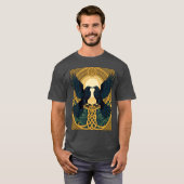 カラスと守護者 Tシャツ (正面フル)
