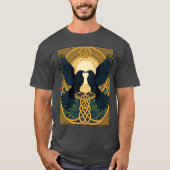 カラスと守護者 Tシャツ (正面)