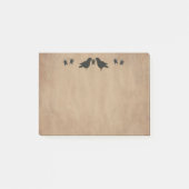 カラスと星のポストイットノート ポストイット (正面)