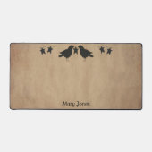 カラスと星 デスクマット (正面)