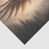 カラスと森のシルエットデコパージュペーパー 薄葉紙 (詳細)