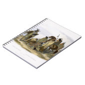 カラスのインディアンは、"旅行の容積1からの13をIめっきします ノートブック (左側)