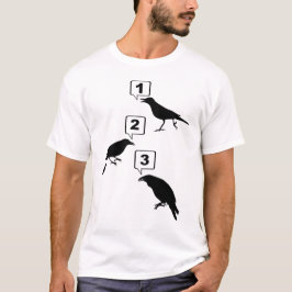カラスのカウント Tシャツ