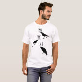 カラスのカウント Tシャツ (正面フル)