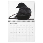 カラスのカレンダー2015年の殺害 カレンダー (2月 2027)