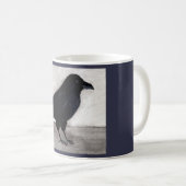 カラスのコーヒー・マグ コーヒーマグカップ (正面右)