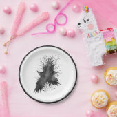 カラスのハロウィンの紙皿 ペーパープレート (パーティー)