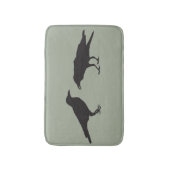 カラスのバス・マット バスマット (正面縦)