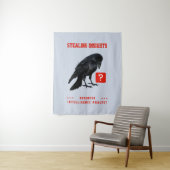 カラスのビジネスインテリジェンスアナリスト タペストリー (インサイチュ)