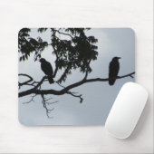 カラスのマウスパッド マウスパッド (マウス)