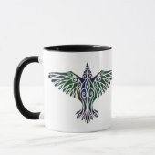 カラスのマグとして利発 マグカップ (左)