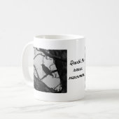 カラスのマグ コーヒーマグカップ (正面左)