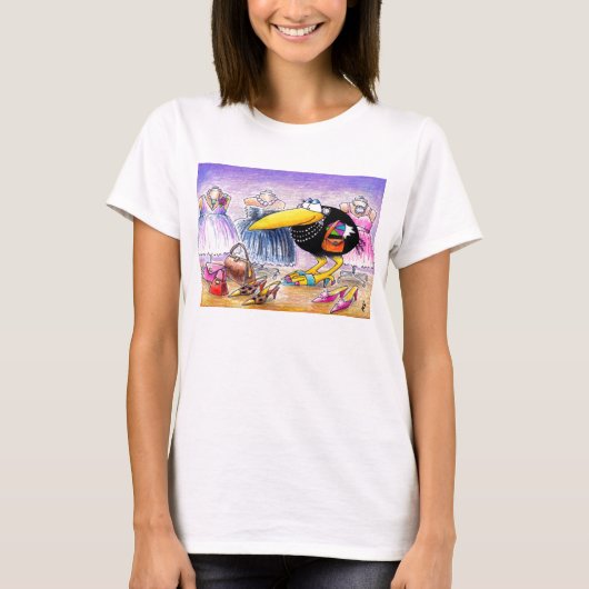 カラスのヴィンテージの衣類のコレクターのTシャツ Tシャツ (正面)