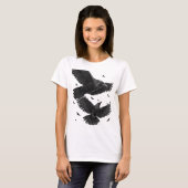 カラスの上空 Tシャツ (正面フル)