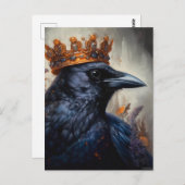 カラスの冠 ポストカード (正面/裏面)