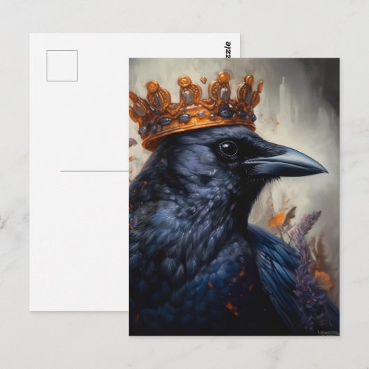 カラスの冠 ポストカード (正面/裏面)