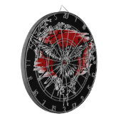 カラスの夜 ダーツボード (正面左)