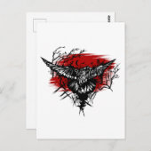 カラスの夜 ポストカード (正面/裏面)