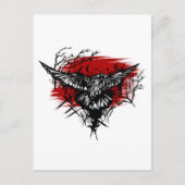 カラスの夜 ポストカード (正面)