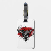 カラスの夜 ラゲッジタグ (裏面縦)