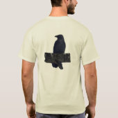 カラスの守護者 Tシャツ (裏面)