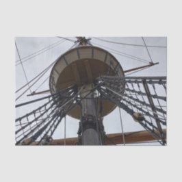 カラスの巣帆船 薄葉紙