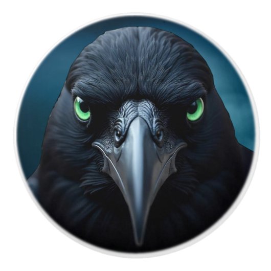 カラスの幻想 ワラスボ セラミックノブ (正面)