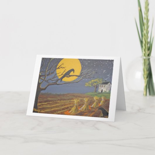 カラスの悲しみ カード (正面)