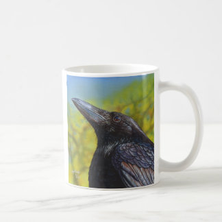 カラスの春の空 コーヒーマグカップ