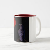 カラスの月 ツートーンマグカップ (正面右)