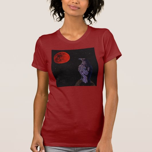 カラスの月 Tシャツ (正面)
