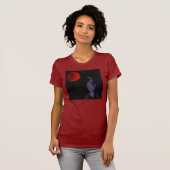 カラスの月 Tシャツ (正面フル)