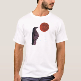 カラスの月 Tシャツ