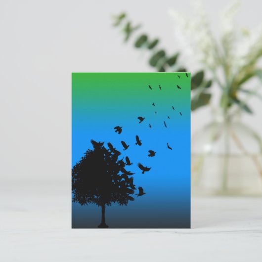 カラスの木 ポストカード (スタンド正面)