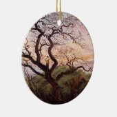 カラスの木、1822年 セラミックオーナメント (右)