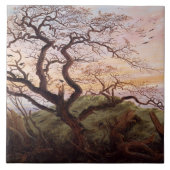 カラスの木、1822年 タイル (正面)