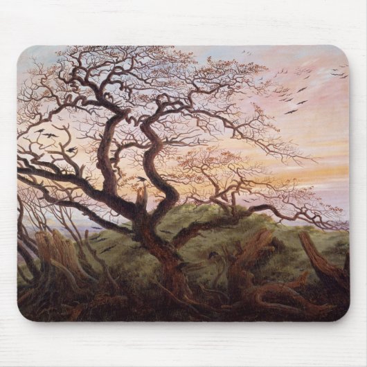 カラスの木、1822年 マウスパッド (正面)