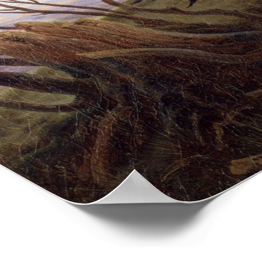 カラスの木， 1822 ポスター (角)