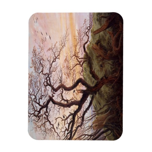 カラスの木， 1822 マグネット (縦)