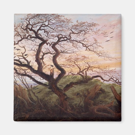 カラスの木， 1822 マグネット (正面)