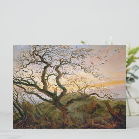 カラスの木（Caspar David Friedrich著） カード (スタンド正面)